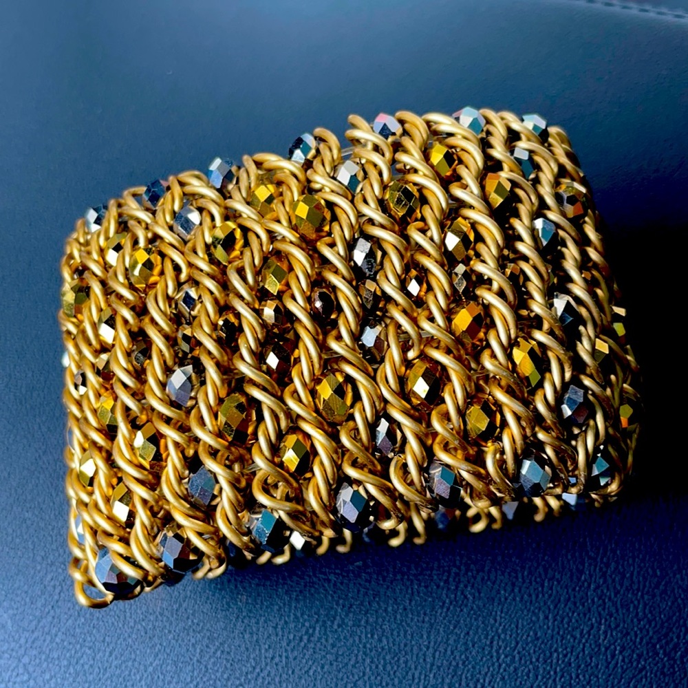 Beautiful 2.5 inch wide cuff bracelet